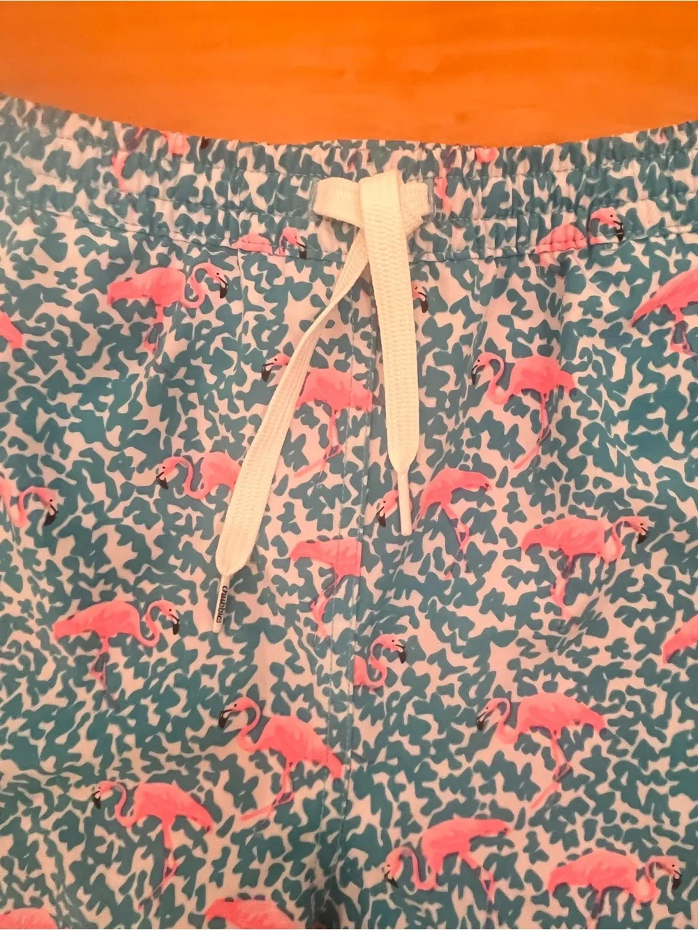 NWOT Chubbies The Domingos Are For Flamingo Swim Trunks Boys’ Large 14/16 Lined